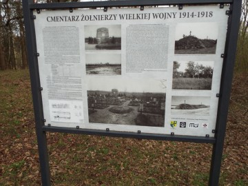 Wiosenne porządki na cmentarzach wojennych z czasów I wojny światowej w Kamionie nad Rawką, 